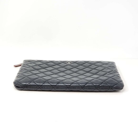 Chanel CC Caviar Quilted Cosmetic / Clutch Bag - Picture 7 of 14